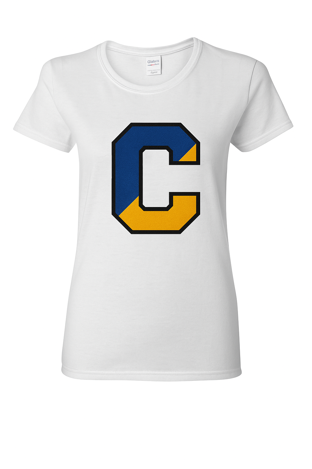 Ladies Cotton Tee – Classic Chesterfield “C”