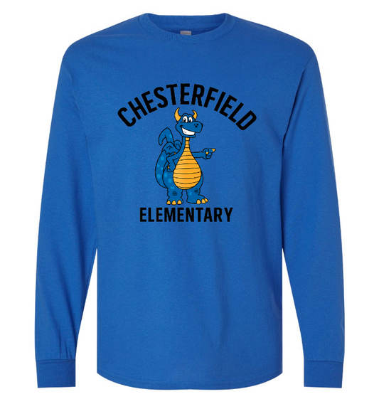 Youth Heavy Cotton Long Sleeve Tee – Chester