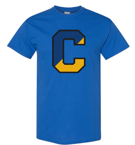 Youth Heavy Cotton Short Sleeve Tee – Classic Chesterfield “C"