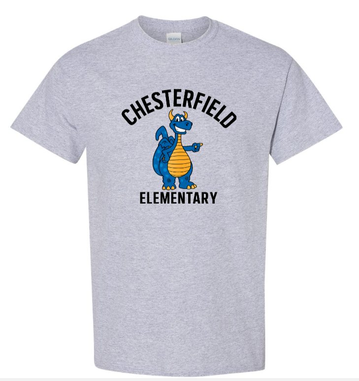 Youth Heavy Cotton Short Sleeve Tee – Chester Graphic