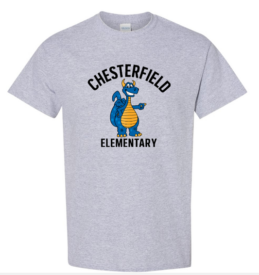 Youth Heavy Cotton Short Sleeve Tee – Chester Graphic