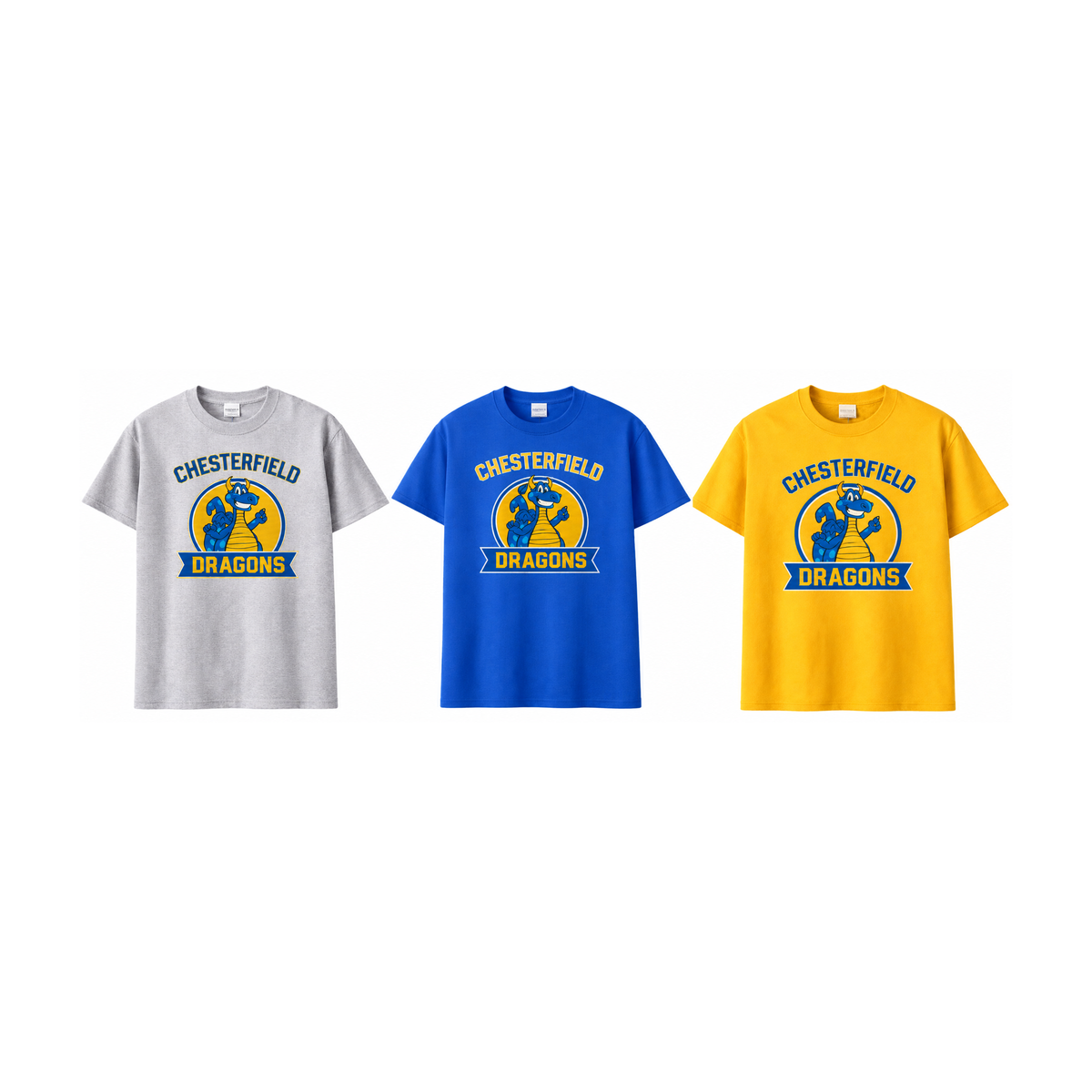 Chesterfield Dragons Mascot Tee — Youth & Toddler
