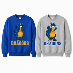 Chesterfield Dragons Mascot Crewneck Sweatshirt