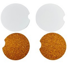 Chesterfield Dragons Car Coaster Set (2 pack)