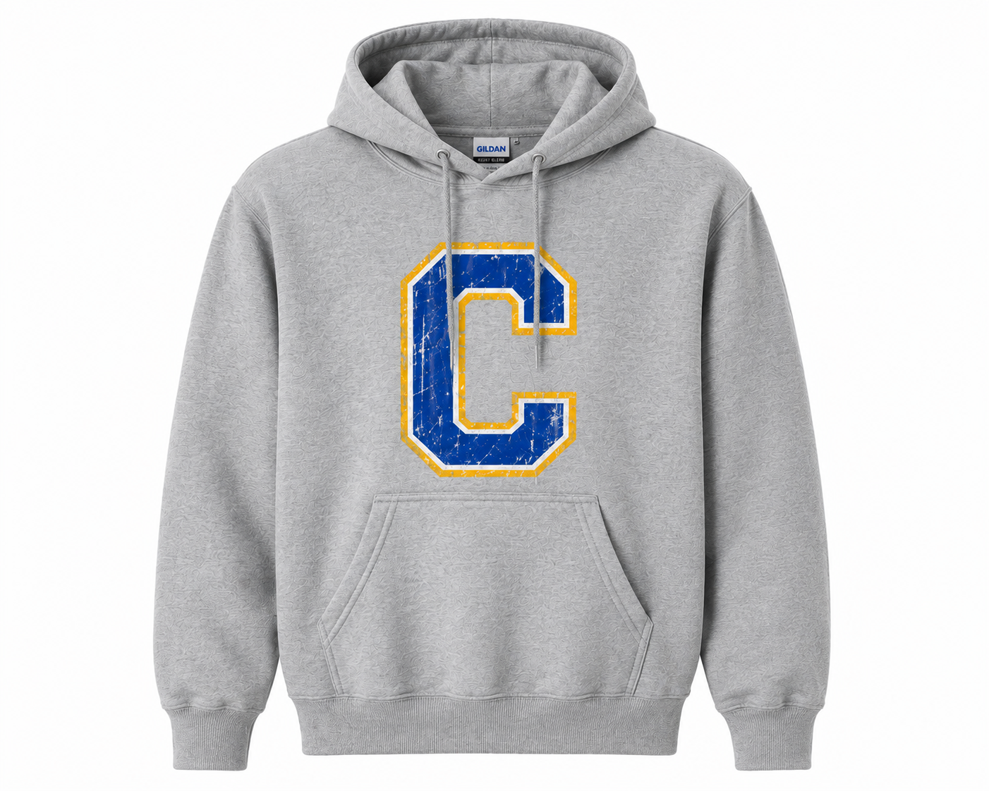 Distressed C Hoodie