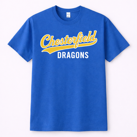 Chesterfield Dragons Script Tee
