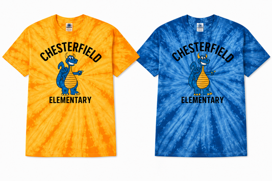Chesterfield Dragons Tie-Dye Tee